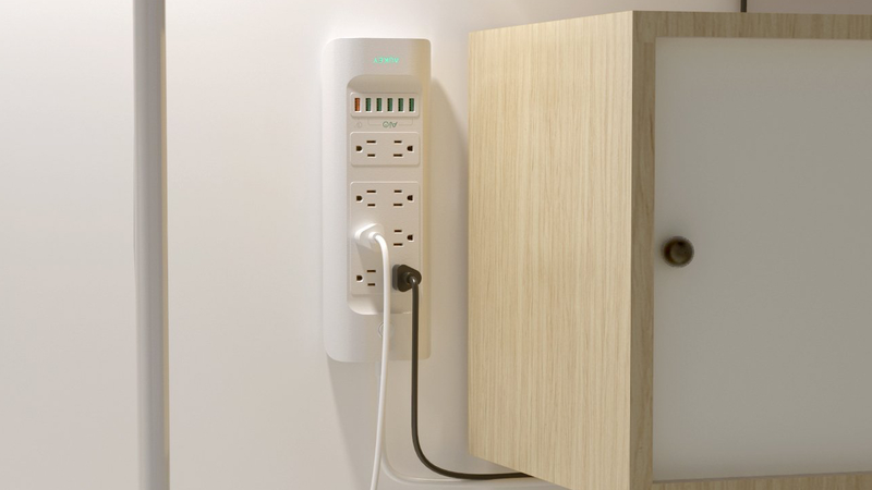 Aukey 8-Outlet Power Strip With USB, $29 with code AUKEYPS3
